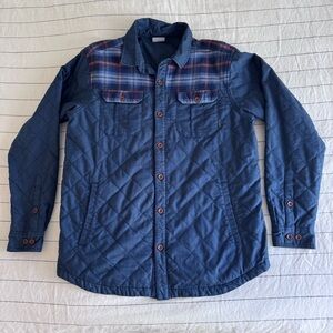 Columbia Sportswear | Men's Quilted Blue Jacket l L